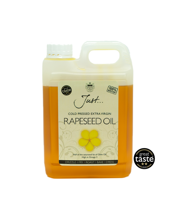 Just Cold-Pressed Rapeseed Oil 1.75 Litre (Pack of 1)