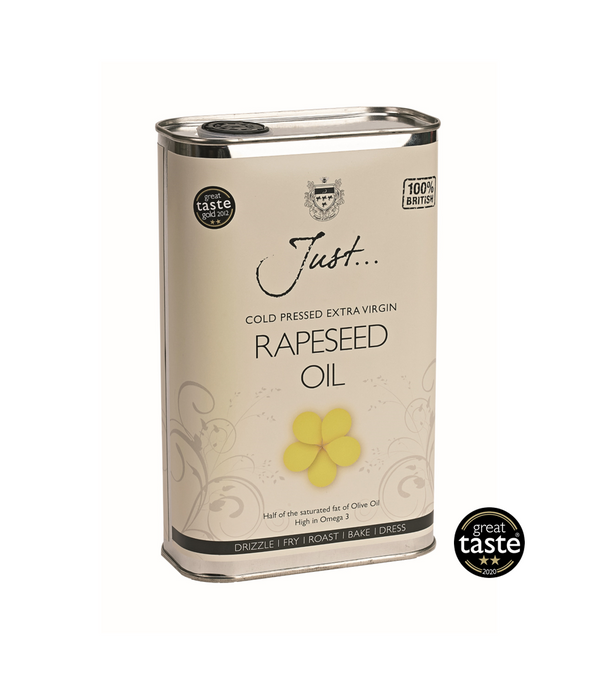 Just Cold-Pressed Rapeseed Oil 1 Litre (Pack of 1)