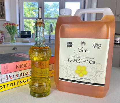 Just Cold Pressed Rapeseed Oil 5 Litre (Pack of 1)