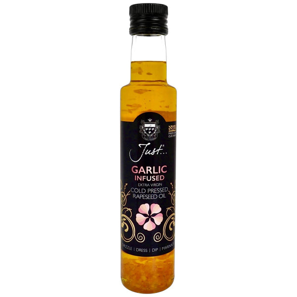 Just Garlic Infused Cold Pressed Rapeseed Oil 250ml (Case of 6)
