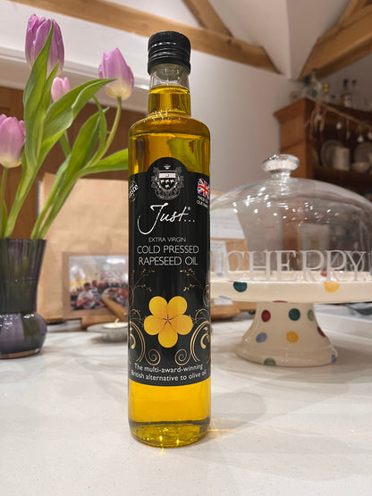 Just Cold-Pressed Rapeseed Oil 500ml (Case of 6)
