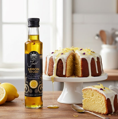Just Lemon Infused Cold Pressed Rapeseed Oil 250ml (Case of 6)
