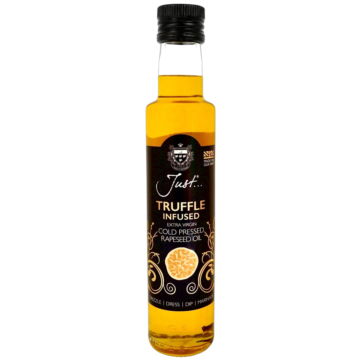 Just Truffle Infused Cold Pressed Rapeseed Oil 250ml (Case of 6)