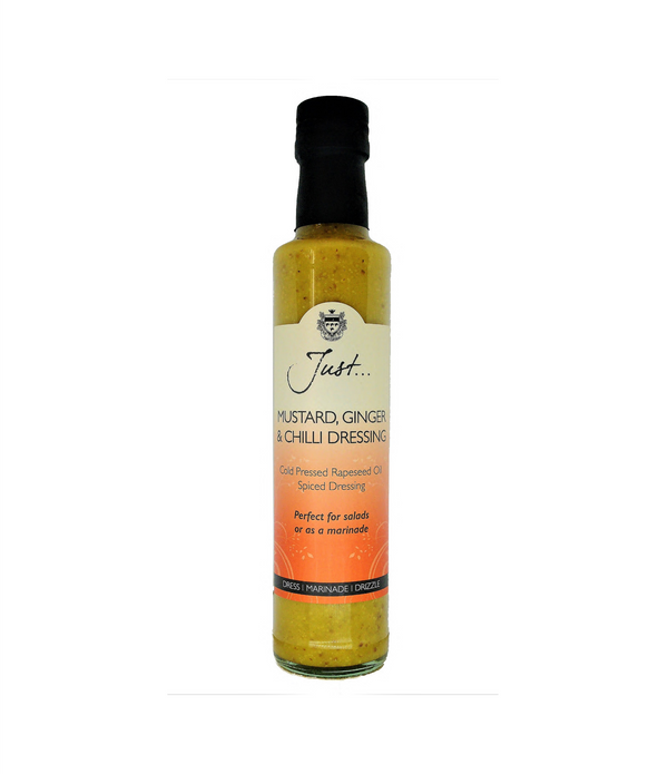 Just Mustard, Chilli and Ginger Dressing 250ml (Case of 6)